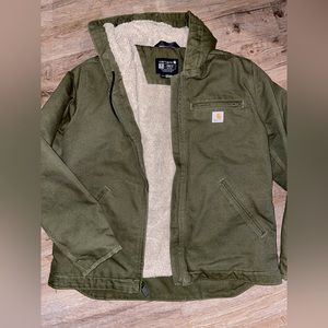 Carhartt Loose Fit Fuzzy Winter Jacket S